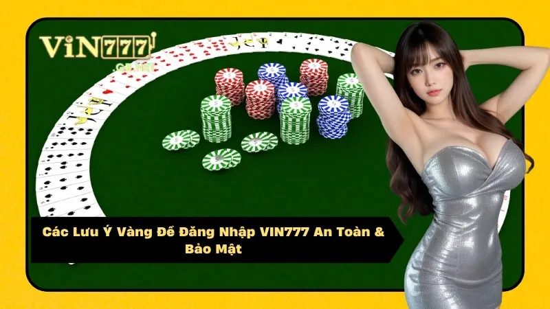 Các Lưu Ý Vàng Để Đăng Nhập VIN777 An Toàn & Bảo Mật